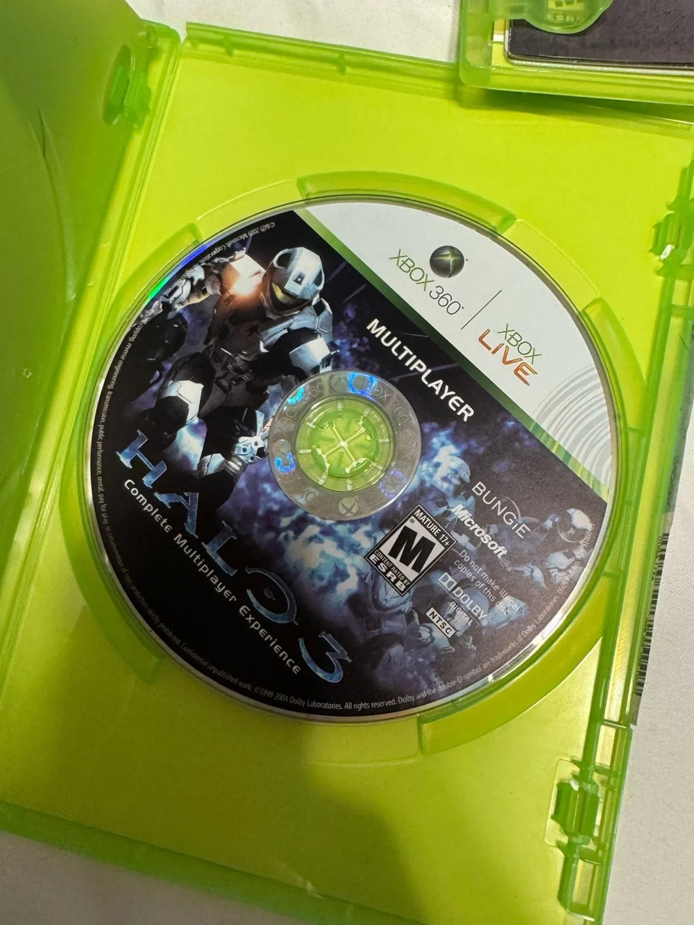 Xbox 360 Halo video game bundle of 4 games